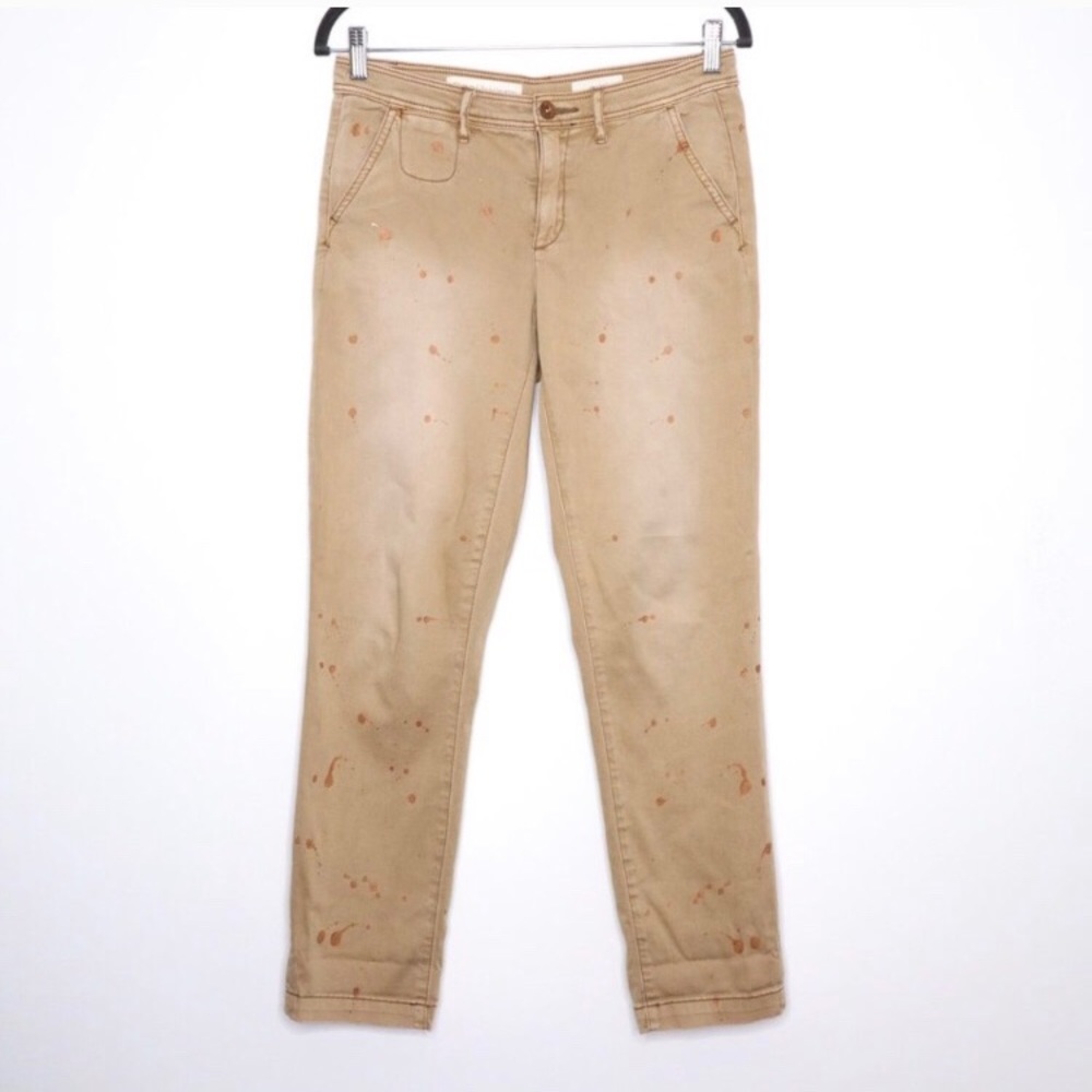 Pilcro | Glitter Paint Splatter Khaki's 26